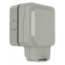 13A 1 Gang Weatherproof Switched Socket Double Pole, IP66, SWP4090-RCD